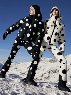 Goldbergh BALLON Ski Pants Dot black Hot