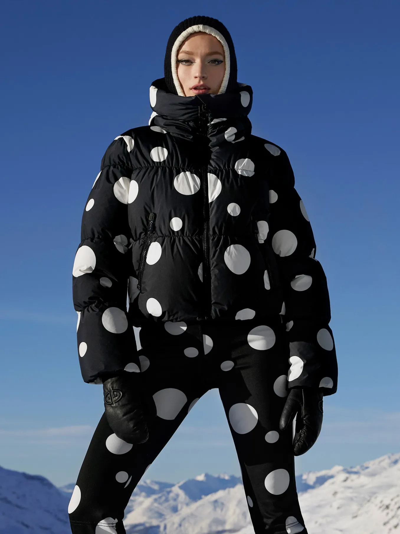 Goldbergh BALLON Ski Pants Dot black Hot