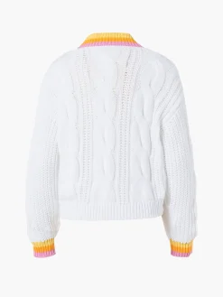 Goldbergh CABLE Knit Sweater white