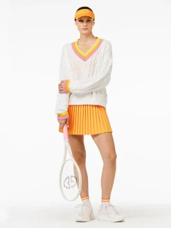 Goldbergh CABLE Knit Sweater white