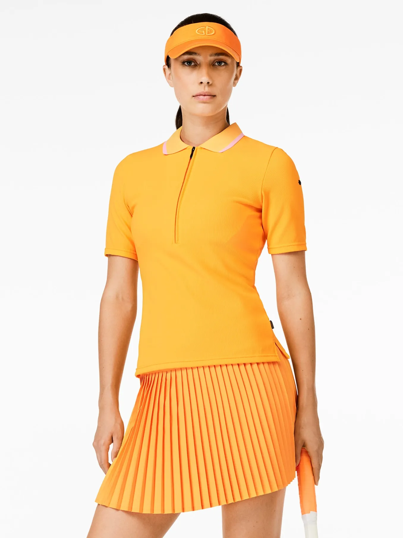 Goldbergh CASSIA Short Sleeve Top papaya