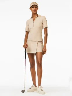 Goldbergh CASSIA Short Sleeve Top white sand New