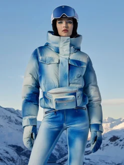 Goldbergh CIEL BLEU Ski Jacket denim print Sale