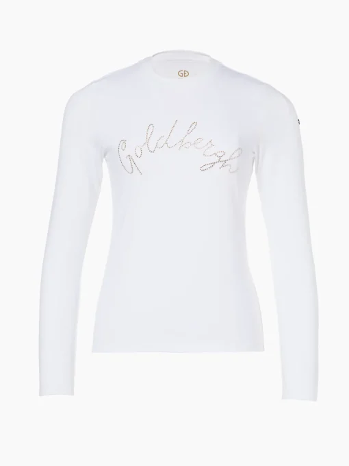 Goldbergh CLASSIC Long Sleeve Tee white Clearance