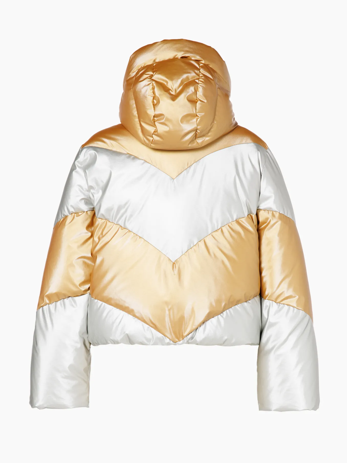 Goldbergh COURAGE Ski Jacket gold/silver New