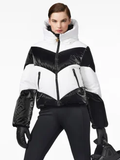Goldbergh COURAGE Ski Jacket black/white Clearance
