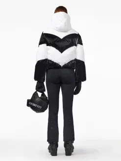 Goldbergh COURAGE Ski Jacket black/white Clearance