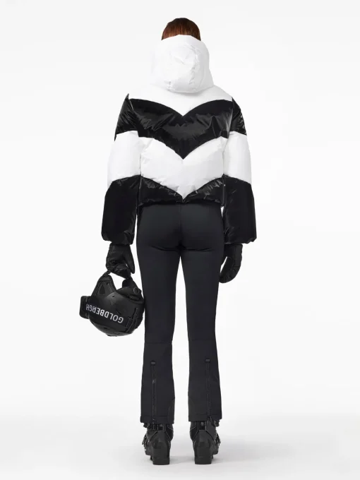 Goldbergh COURAGE Ski Jacket black/white Clearance