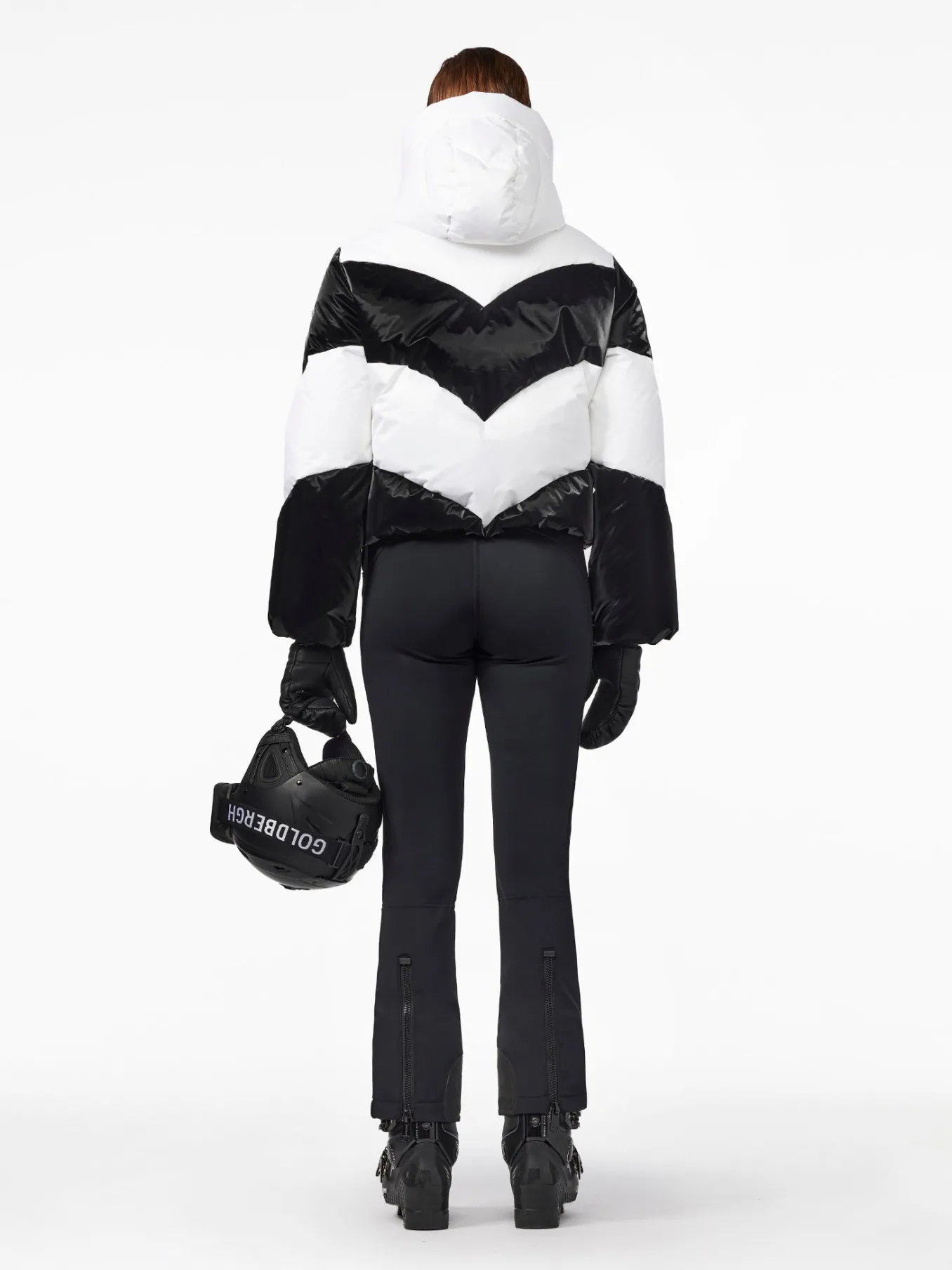 Goldbergh COURAGE Ski Jacket black/white Clearance