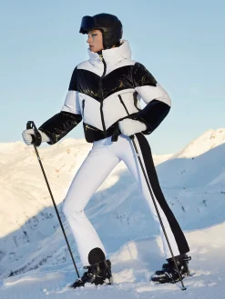 Goldbergh COURAGE Ski Jacket black/white Clearance