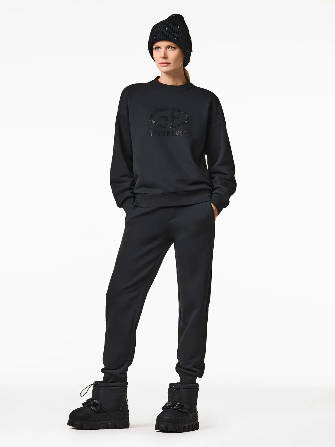 Goldbergh EMBRASSE Crew Neck Sweater black Outlet