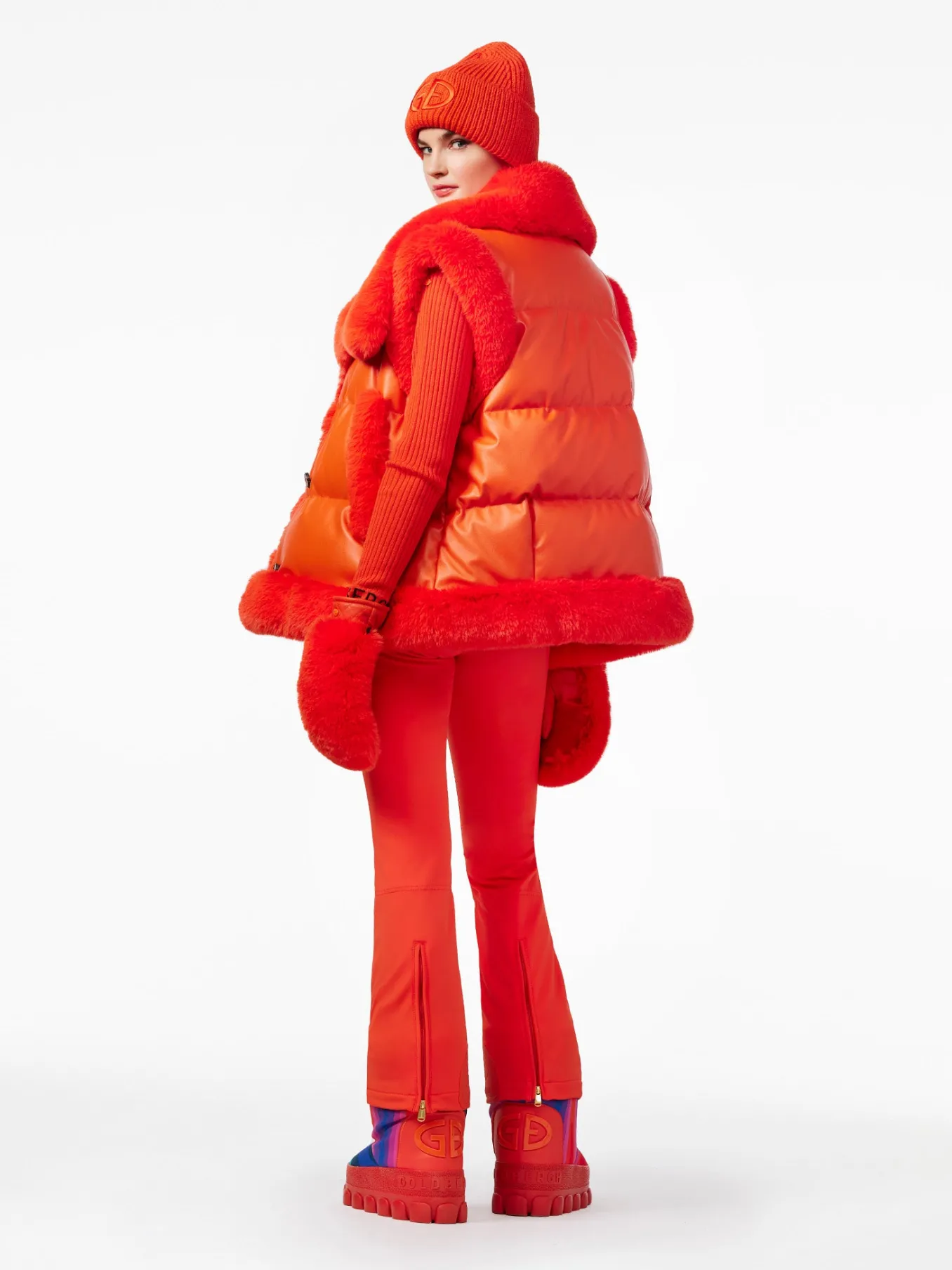 Goldbergh FABIENNE Bodywarmer orange