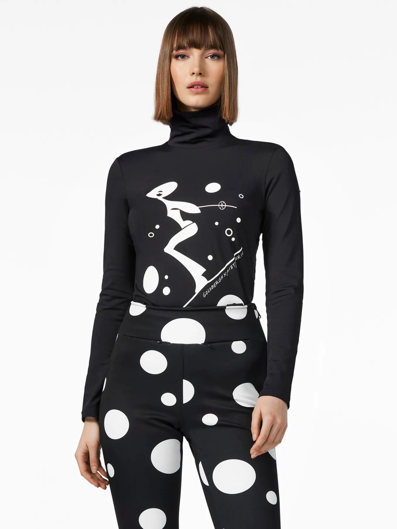 Goldbergh FATALE Long Sleeve Tee black Hot