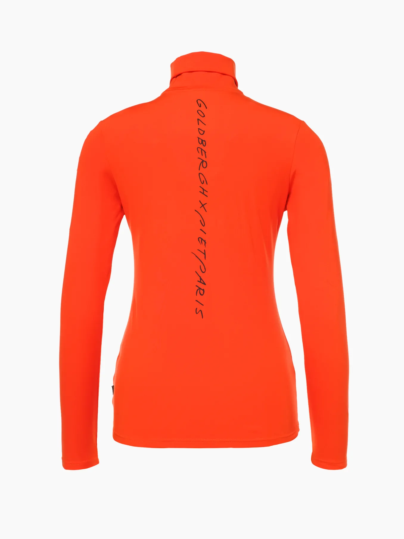 Goldbergh FEMME Long Sleeve Turtleneck Tee orange Sale