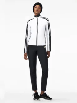 Goldbergh FINISH Full Zip Cardigan white/black Best