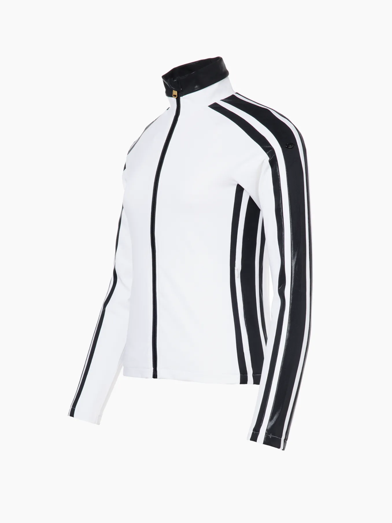 Goldbergh FINISH Full Zip Cardigan white/black Best