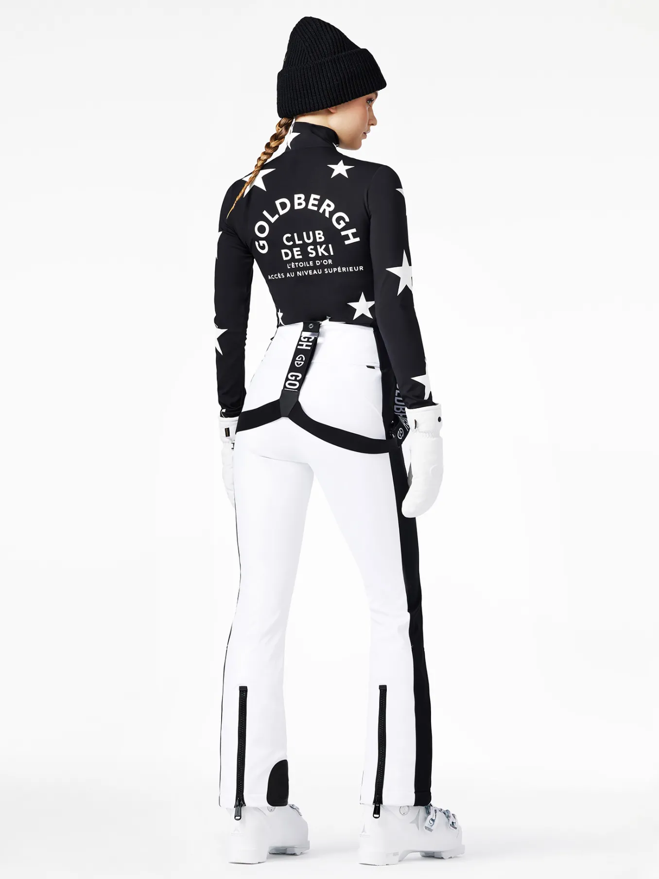 Goldbergh GALACTIQUE Ski Pully black/white New