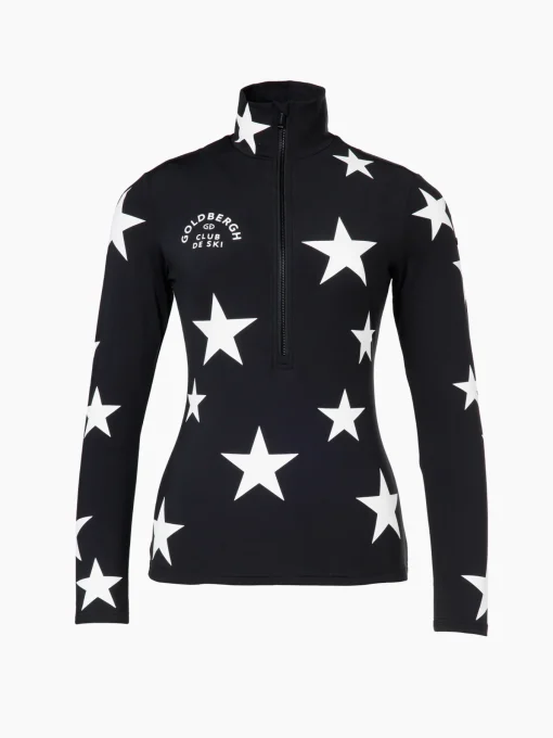 Goldbergh GALACTIQUE Ski Pully black/white New