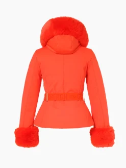 Goldbergh GISELLE FAUX BORDER Ski Jacket orange New