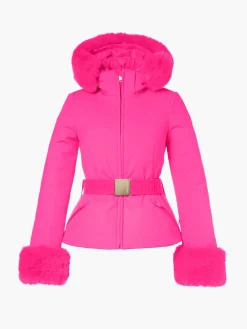 Goldbergh GISELLE FAUX BORDER Ski Jacket passion pink Sale