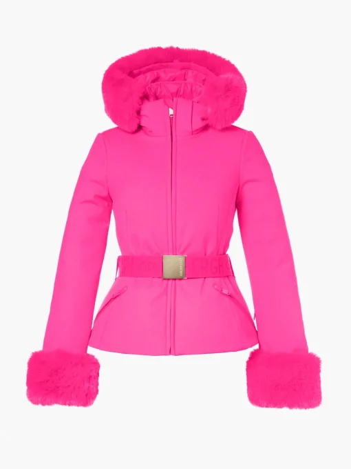 Goldbergh GISELLE FAUX BORDER Ski Jacket passion pink Sale