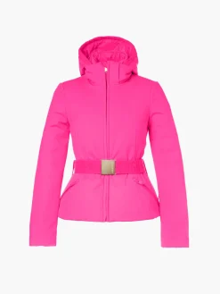 Goldbergh GISELLE FAUX BORDER Ski Jacket passion pink Sale
