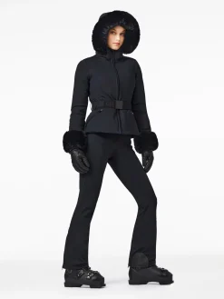 Goldbergh GISELLE FAUX BORDER Ski Jacket black Hot