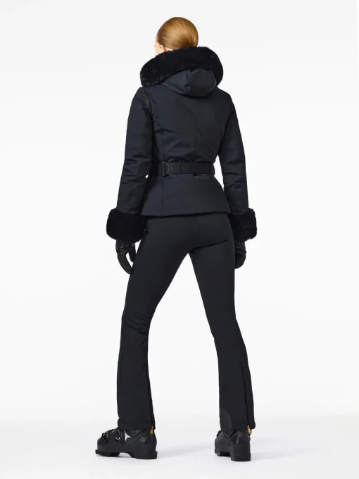 Goldbergh GISELLE FAUX BORDER Ski Jacket black Hot
