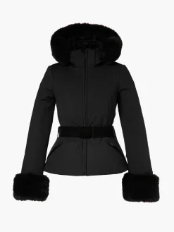 Goldbergh GISELLE FAUX BORDER Ski Jacket black Hot
