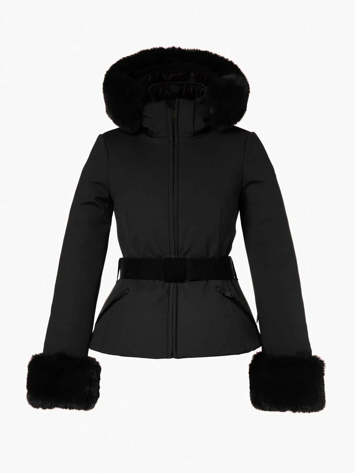Goldbergh GISELLE FAUX BORDER Ski Jacket black Hot