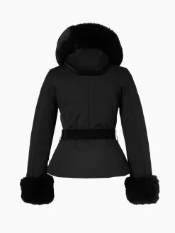 Goldbergh GISELLE FAUX BORDER Ski Jacket black Hot