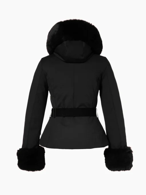 Goldbergh GISELLE FAUX BORDER Ski Jacket black Hot