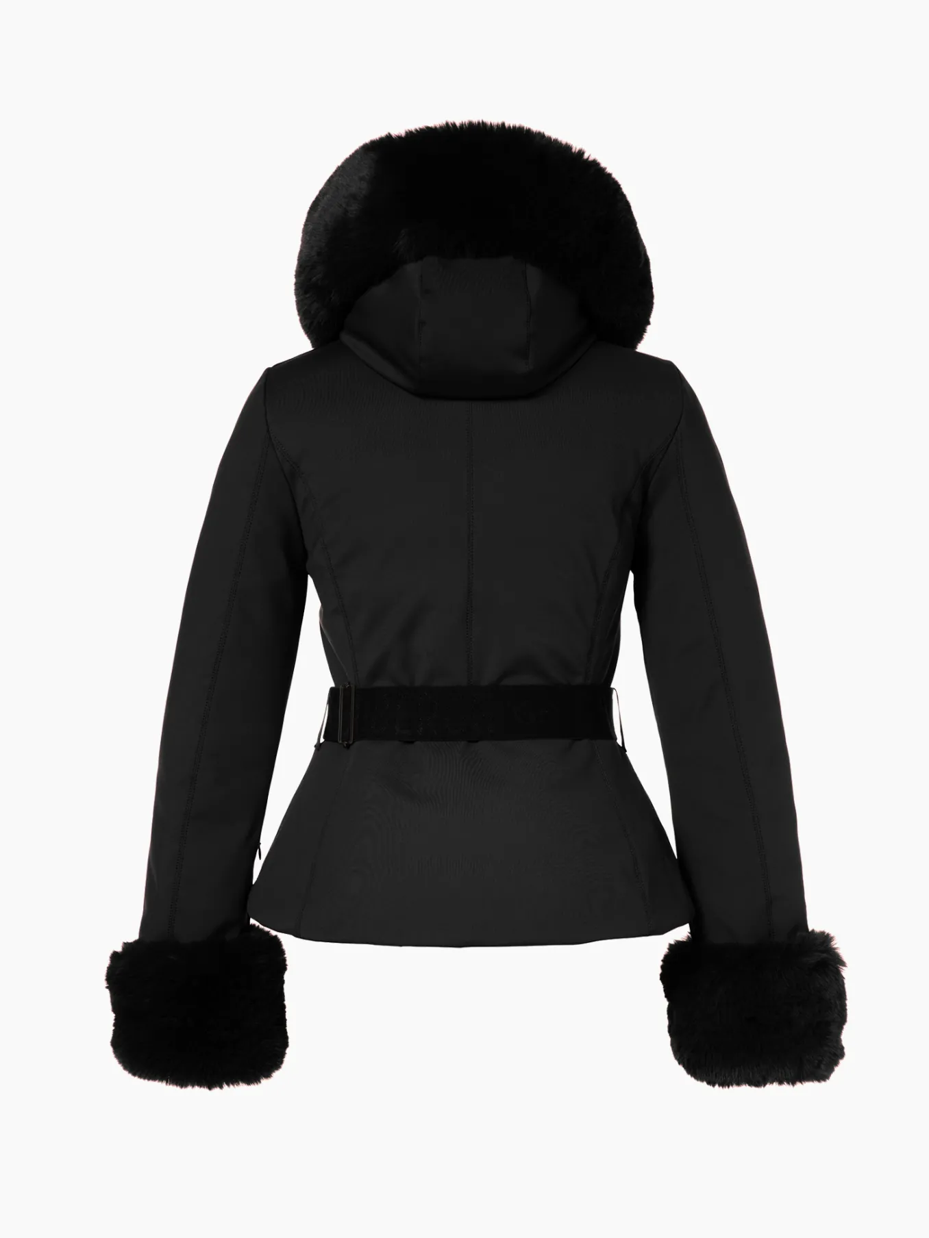 Goldbergh GISELLE FAUX BORDER Ski Jacket black Hot