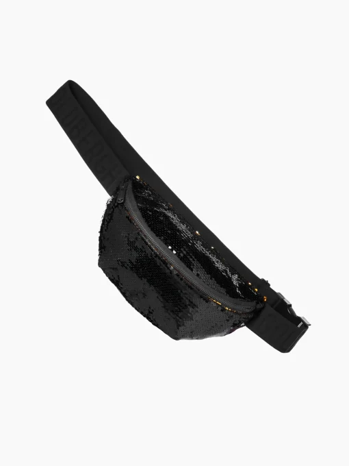 Goldbergh GLITTER Fanny Pack black Discount