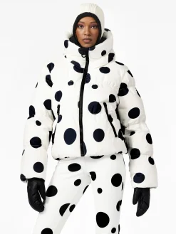 Goldbergh GRAND Ski Jacket dot cream Clearance