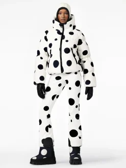 Goldbergh GRAND Ski Jacket dot cream Clearance