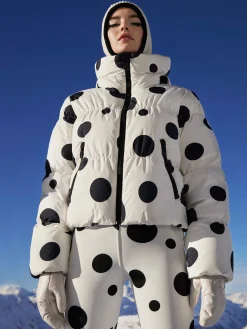 Goldbergh GRAND Ski Jacket dot cream Clearance