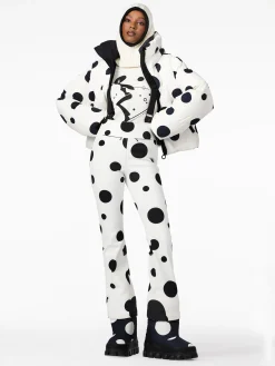 Goldbergh GRAND Ski Jacket dot cream Clearance