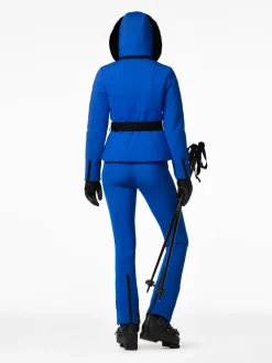 Goldbergh Hida Faux Border Ski Jacket Dazzling blue Discount