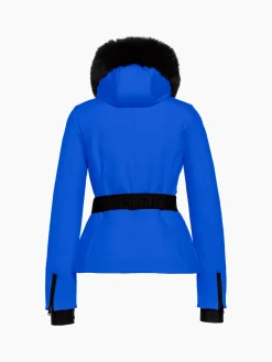 Goldbergh Hida Faux Border Ski Jacket Dazzling blue Discount