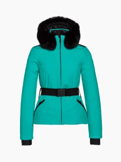 Goldbergh Hida Faux Border Ski Jacket Ice green Discount
