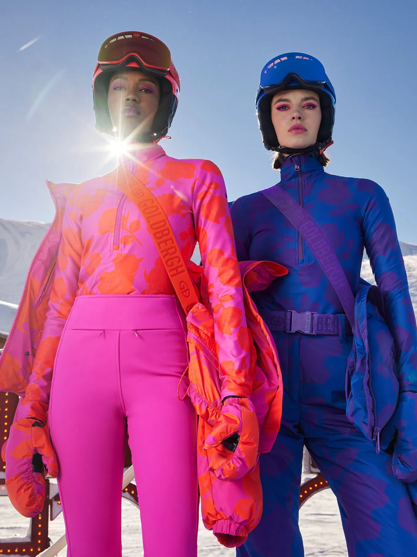 Goldbergh HIGH END Ski Pants passion pink Discount