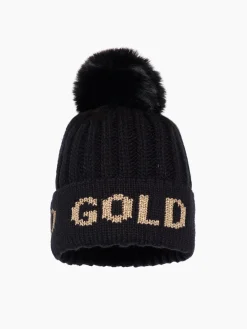 Goldbergh HODD Beanie black/gold Clearance