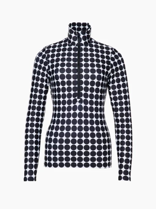 Goldbergh IMPRESS Ski Pully black retro dot Best