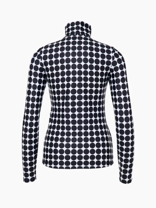 Goldbergh IMPRESS Ski Pully black retro dot Best