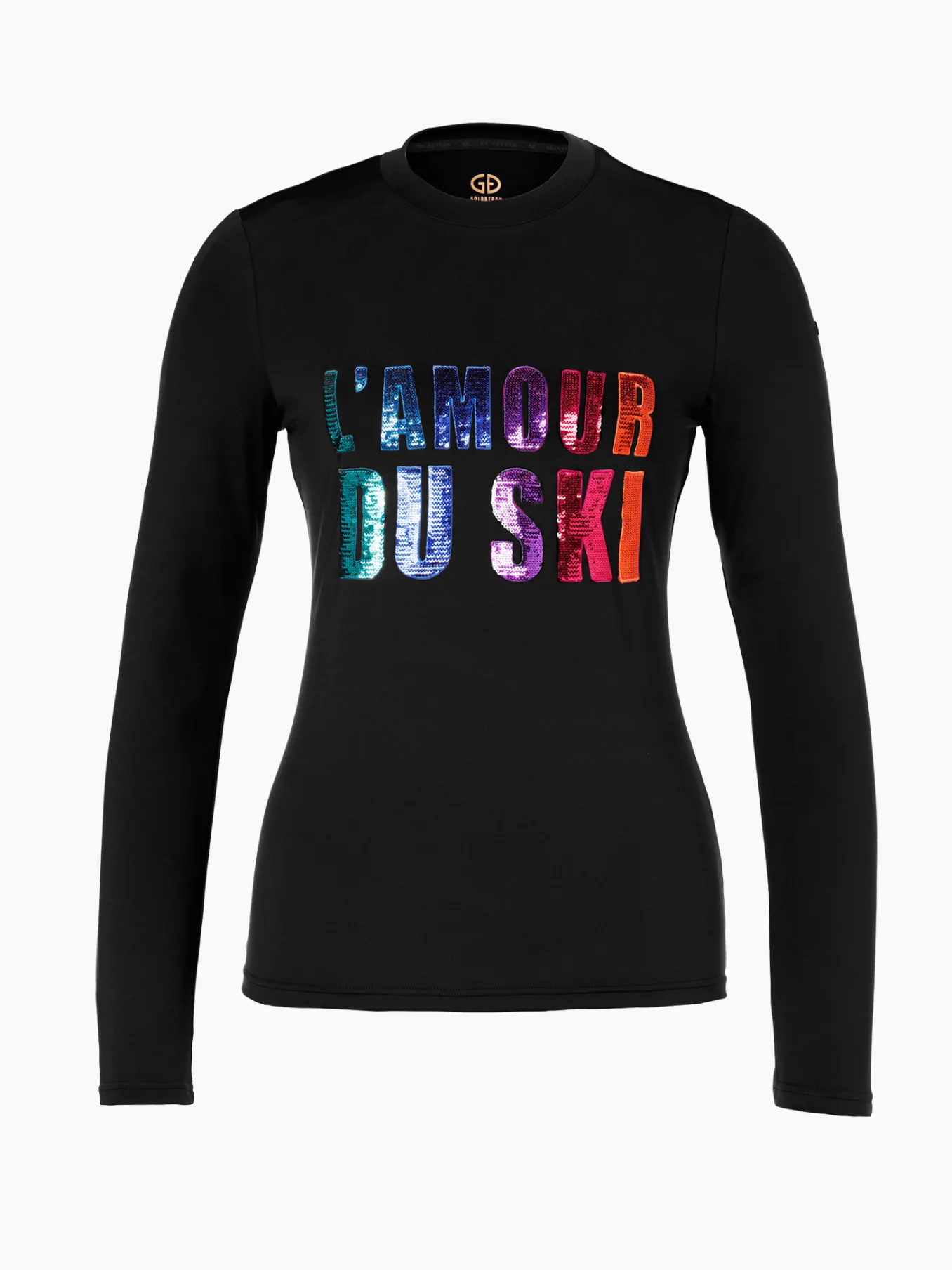 Goldbergh LE COEUR Long Sleeve Tee black Outlet
