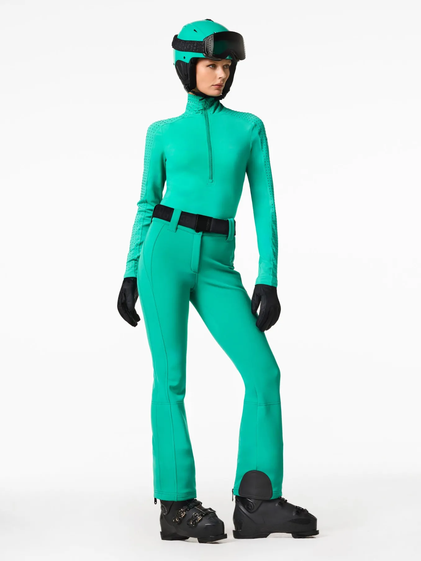 Goldbergh LUMI Ski Pully ice green Discount