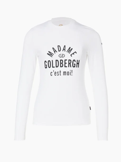 Goldbergh MADAME Long Sleeve Tee white New