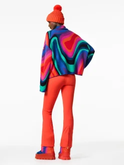 Goldbergh MARBRE Long Sleeve Knit Sweater absinthe rainbow Best