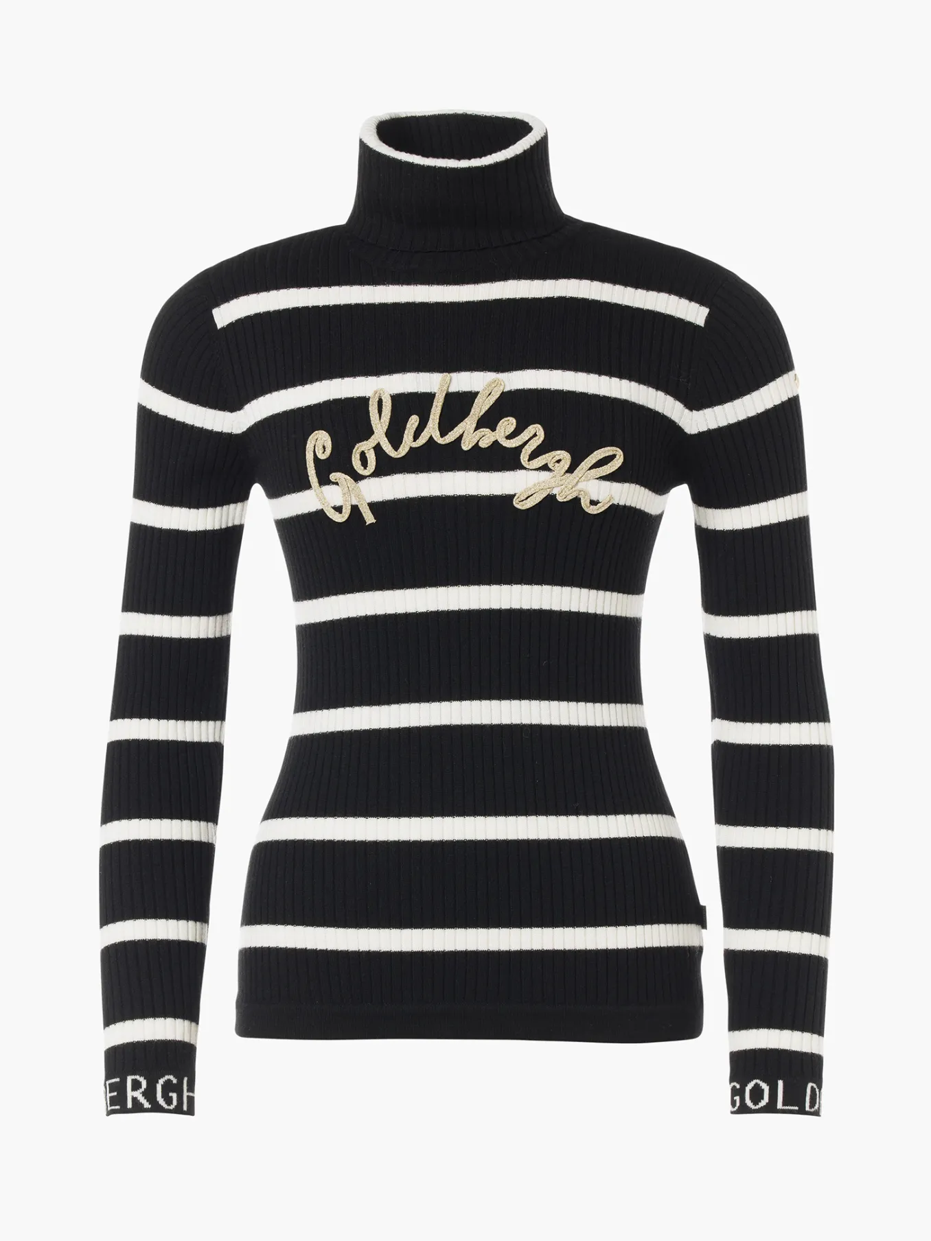 Goldbergh MIMI Long Sleeve Knit Sweater breton stripe blue/cream